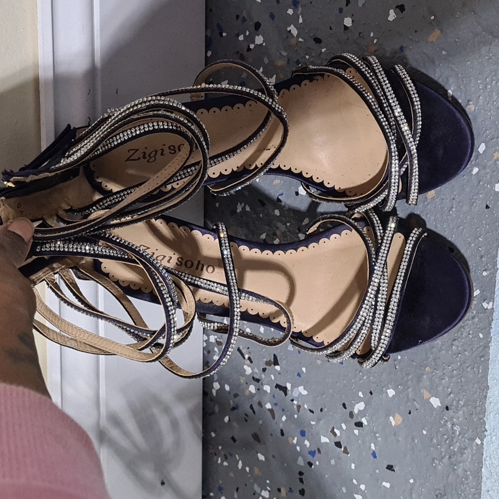 Zigi soho rhinestone heels